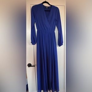Lulu’s long sleeve maxi dress